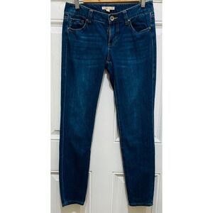 Cabi Jeans Women's Dark Wash Denim‎ Skinny Leg Ankle Casual Size 4